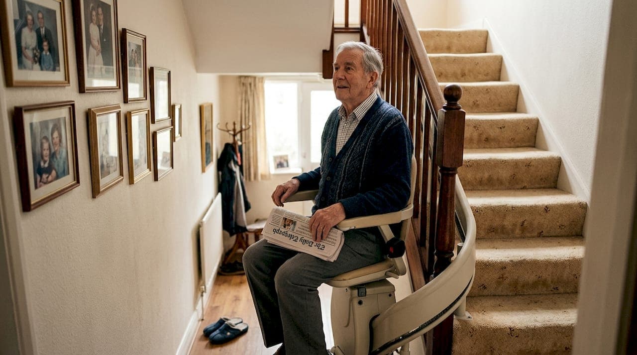 Why choose GentleRise stairlifts for safer home mobility