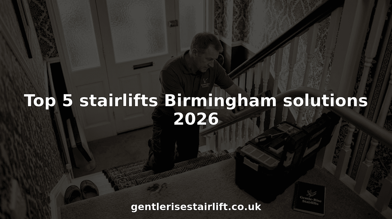 Top 5 stairlifts Birmingham solutions 2026