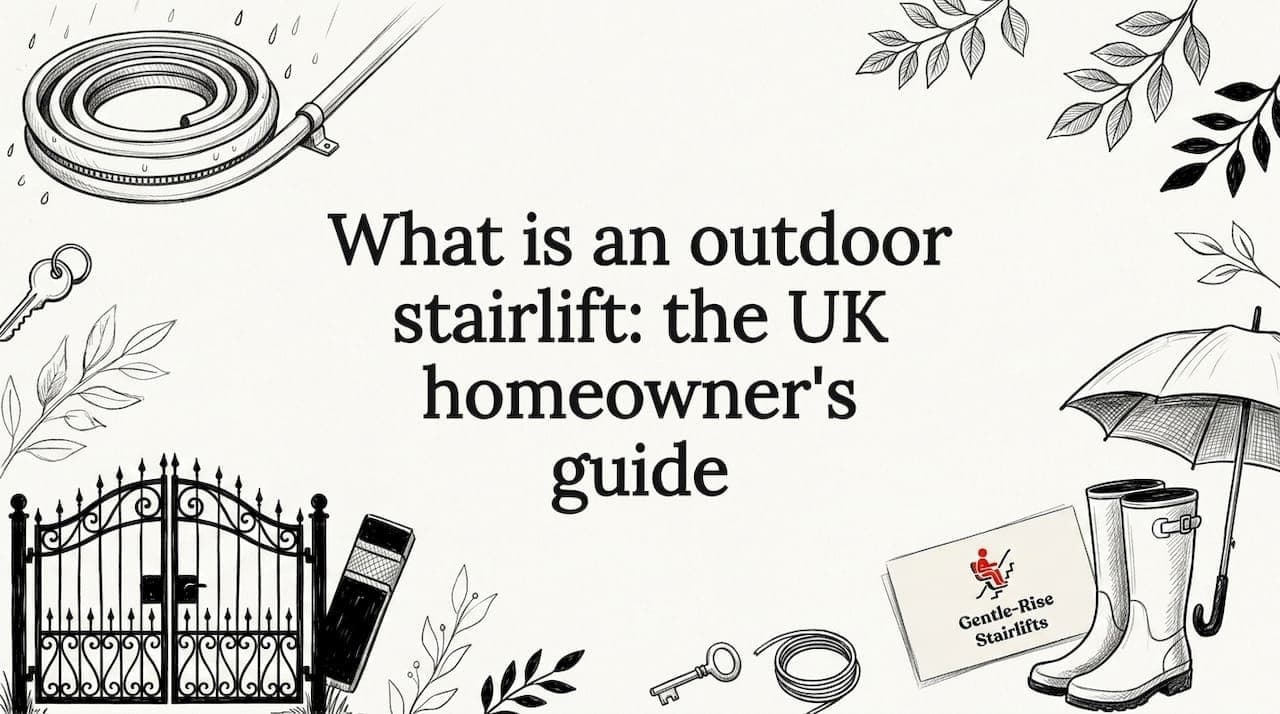 What is an outdoor stairlift: the UK homeowner's guide