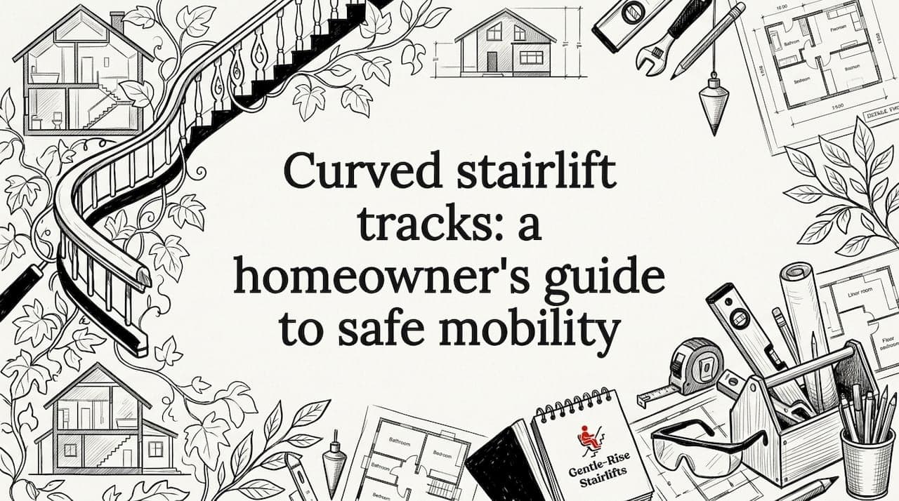 Curved stairlift tracks: a homeowner's guide to safe mobility