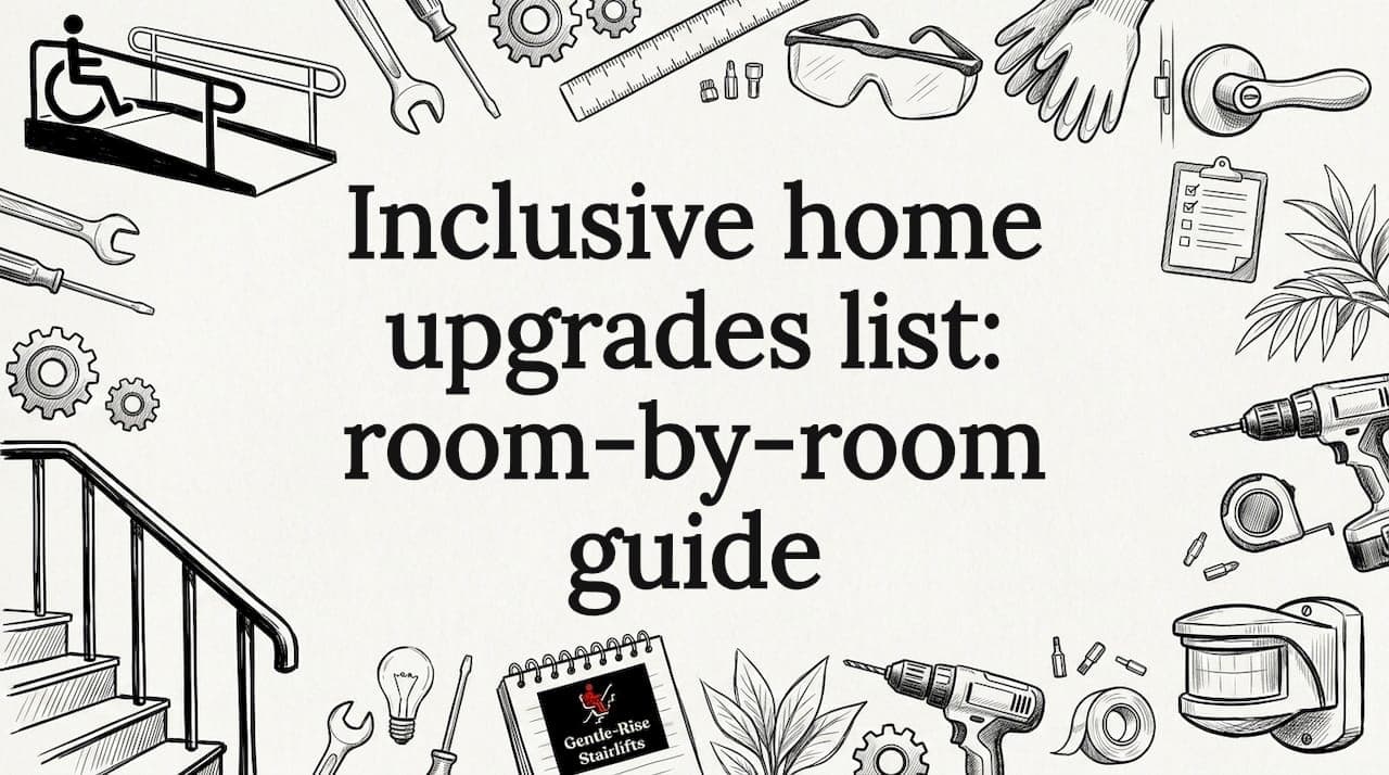 Inclusive home upgrades list: room-by-room guide