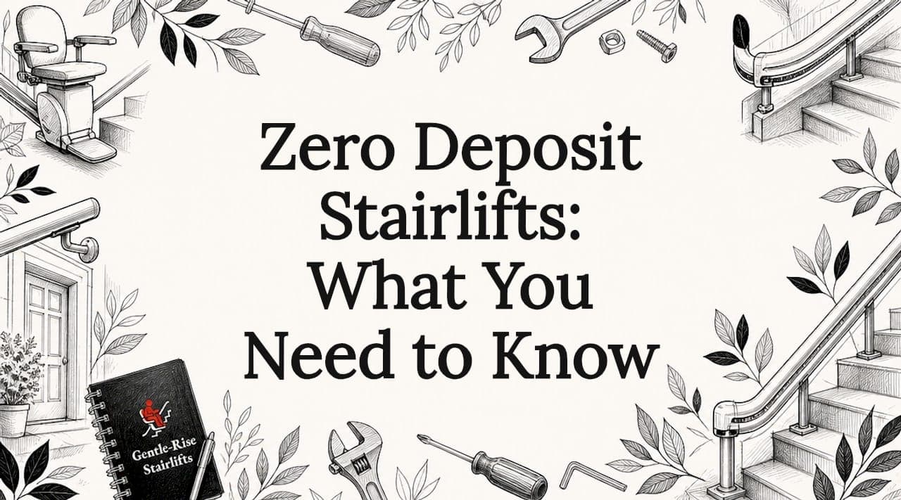 Zero deposit stairlifts: what you need to know