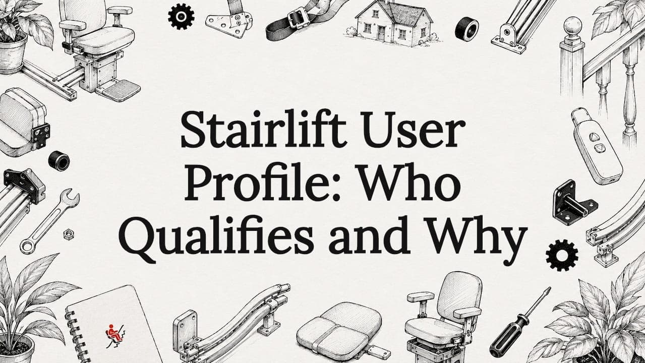 Stairlift user profile: who qualifies and why