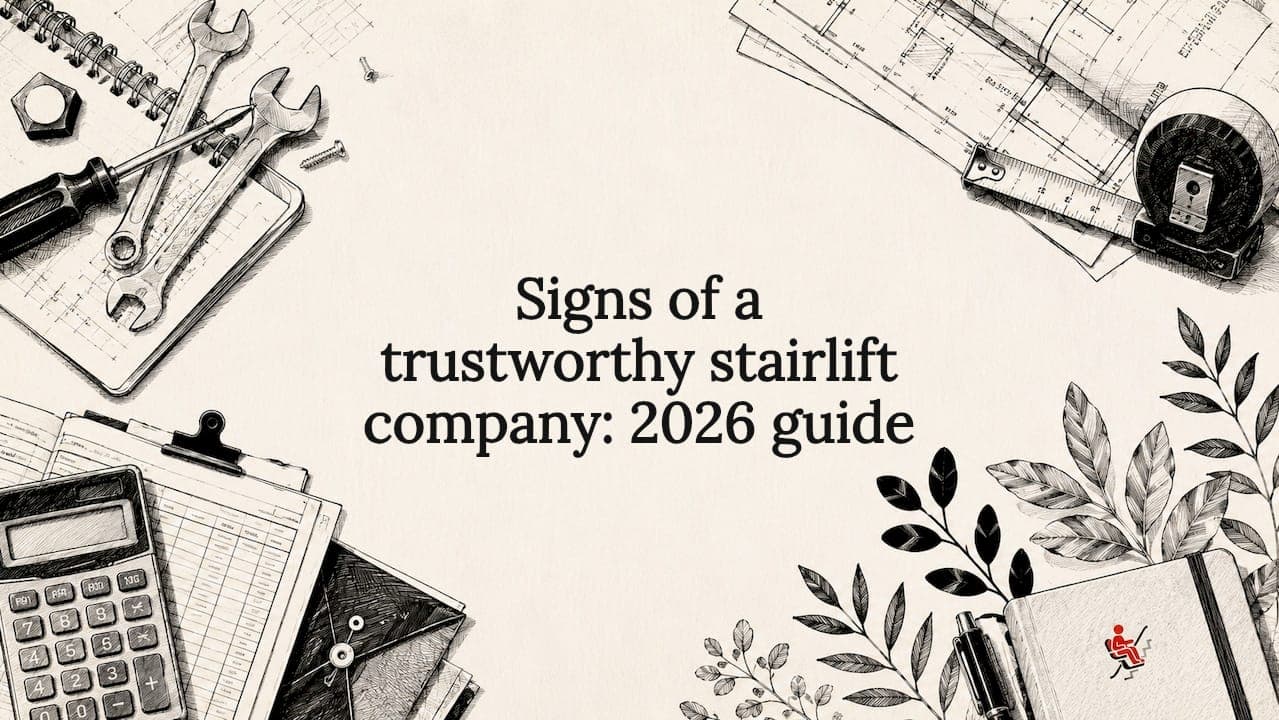 Signs of a trustworthy stairlift company: 2026 guide