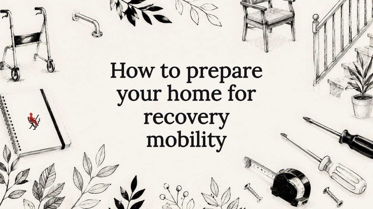 How to prepare your home for recovery mobility