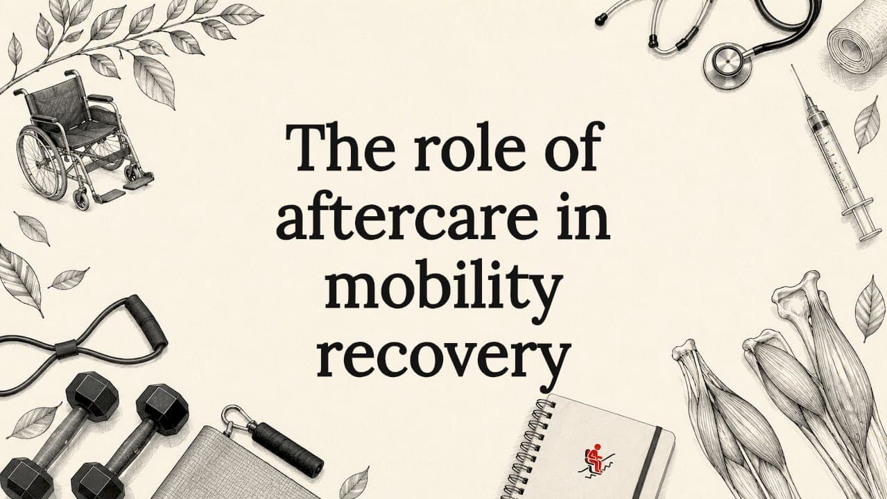 The role of aftercare in mobility recovery