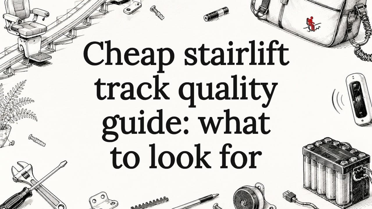 Cheap stairlift track quality guide: what to look for