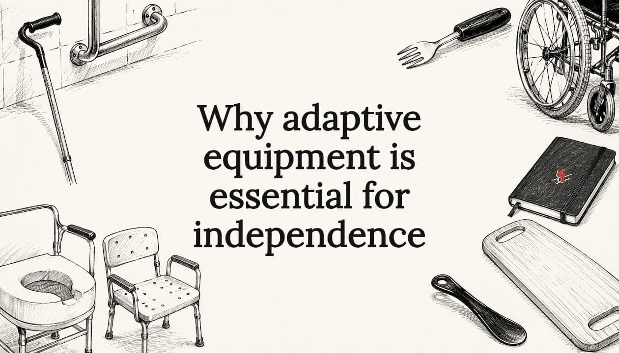 Why adaptive equipment is essential for independence