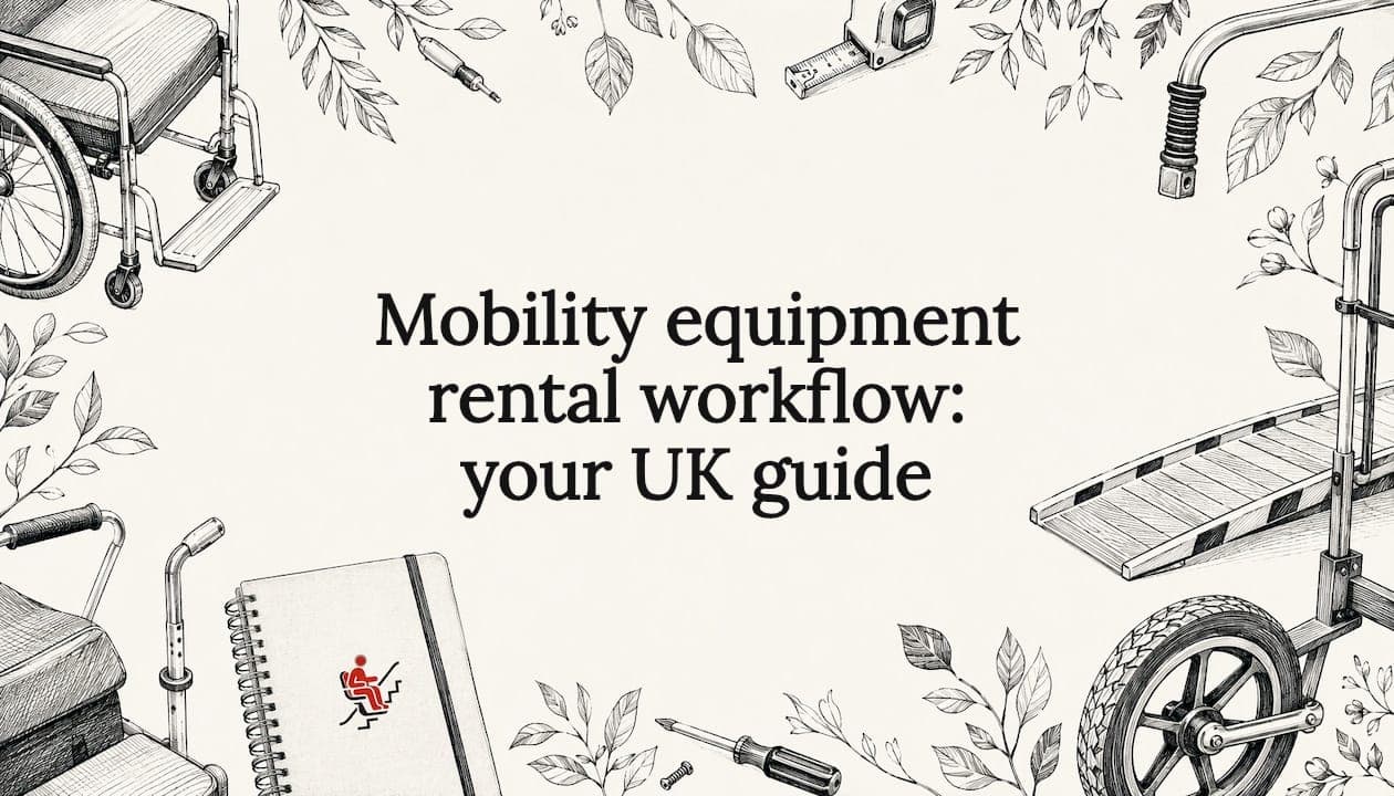 Mobility equipment rental workflow: your UK guide
