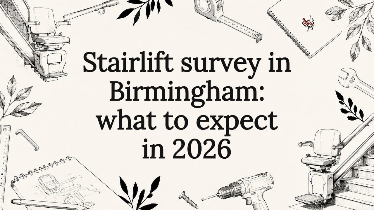 Stairlift survey in Birmingham: what to expect in 2026