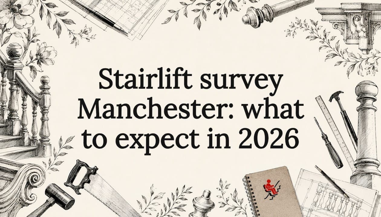 Stairlift survey Manchester: what to expect in 2026