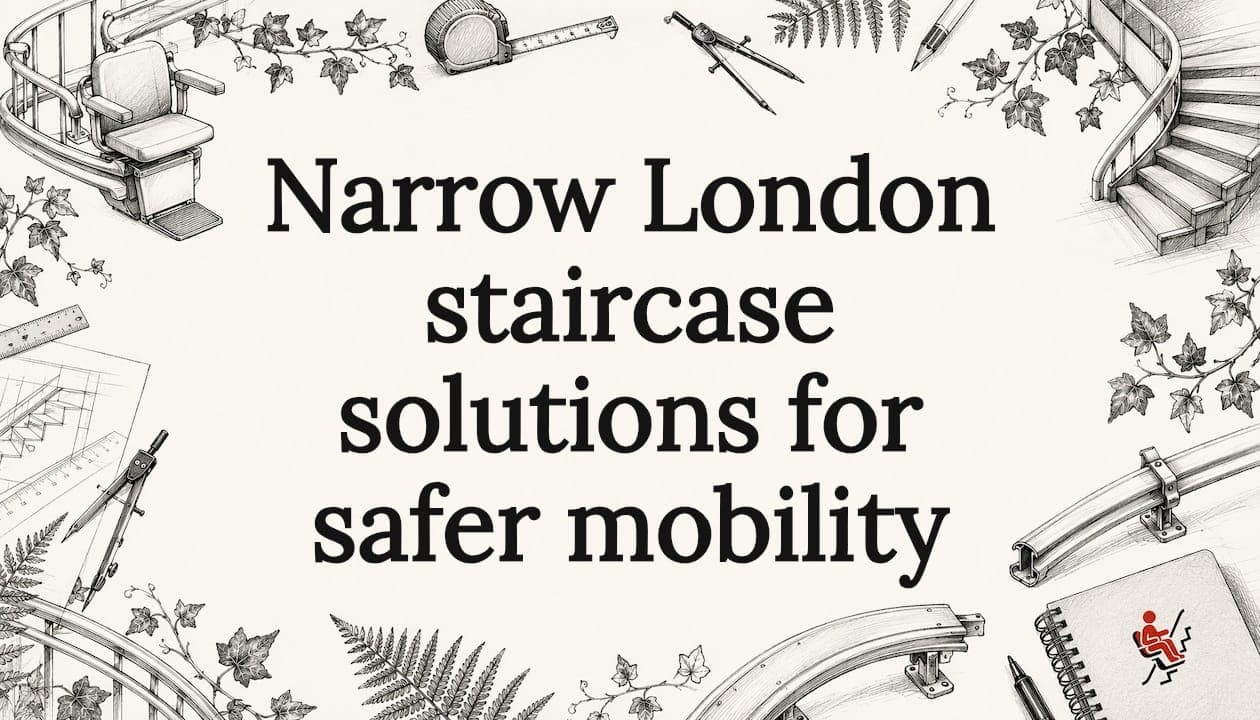 Narrow London staircase solutions for safer mobility