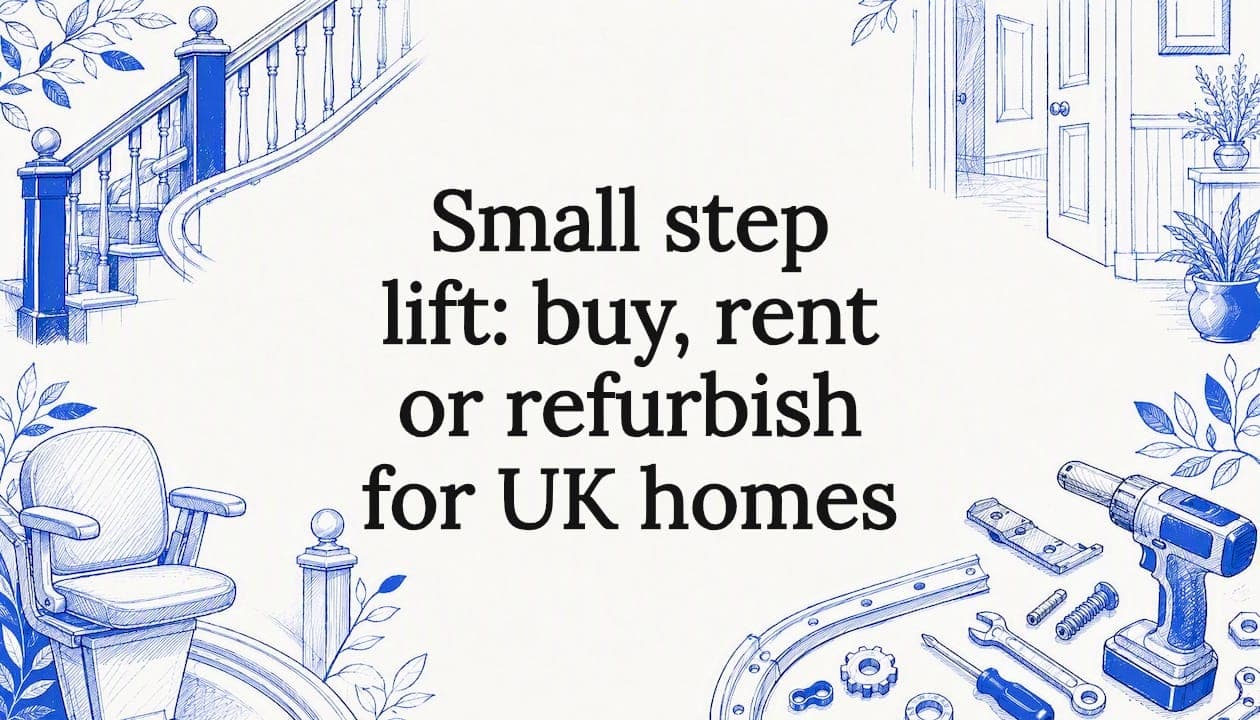 Small step lift: buy, rent or refurbish for UK homes