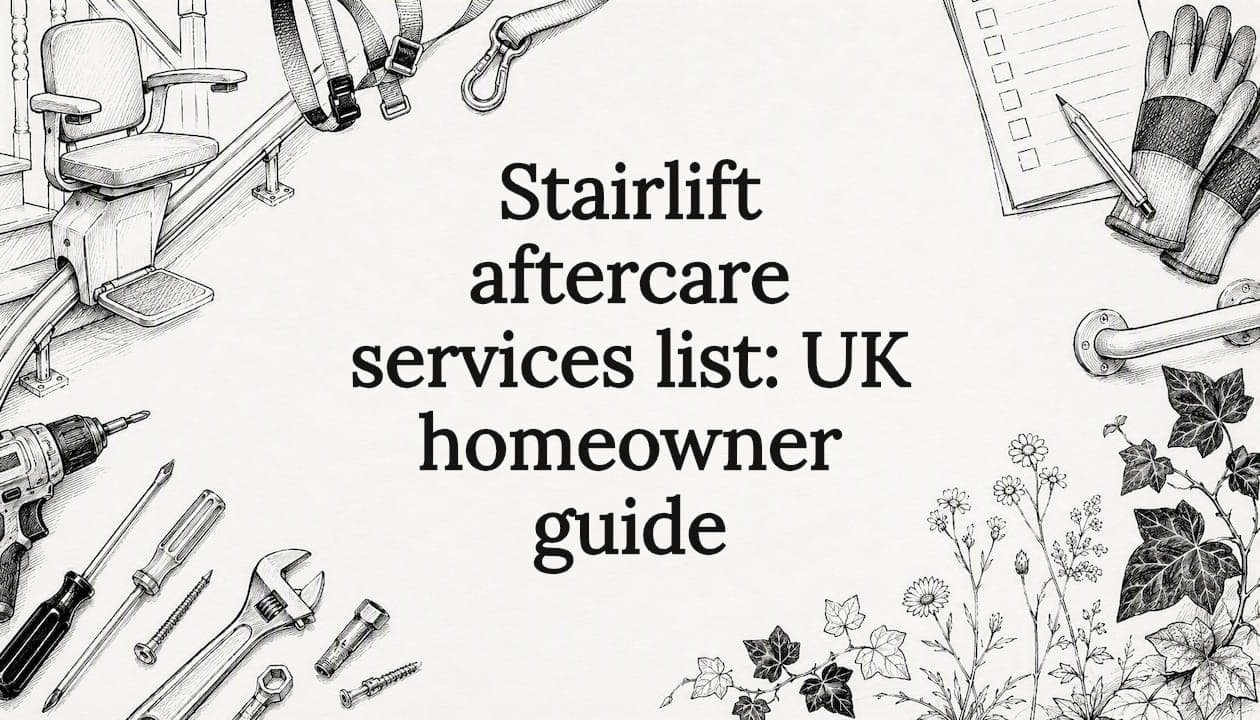 Stairlift aftercare services list: UK homeowner guide
