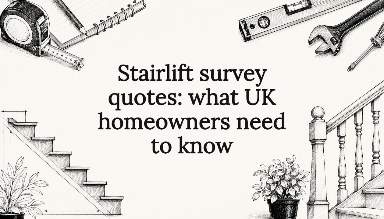 Stairlift survey quotes: what UK homeowners need to know