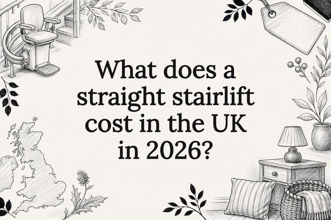 What does a straight stairlift cost in the UK in 2026?