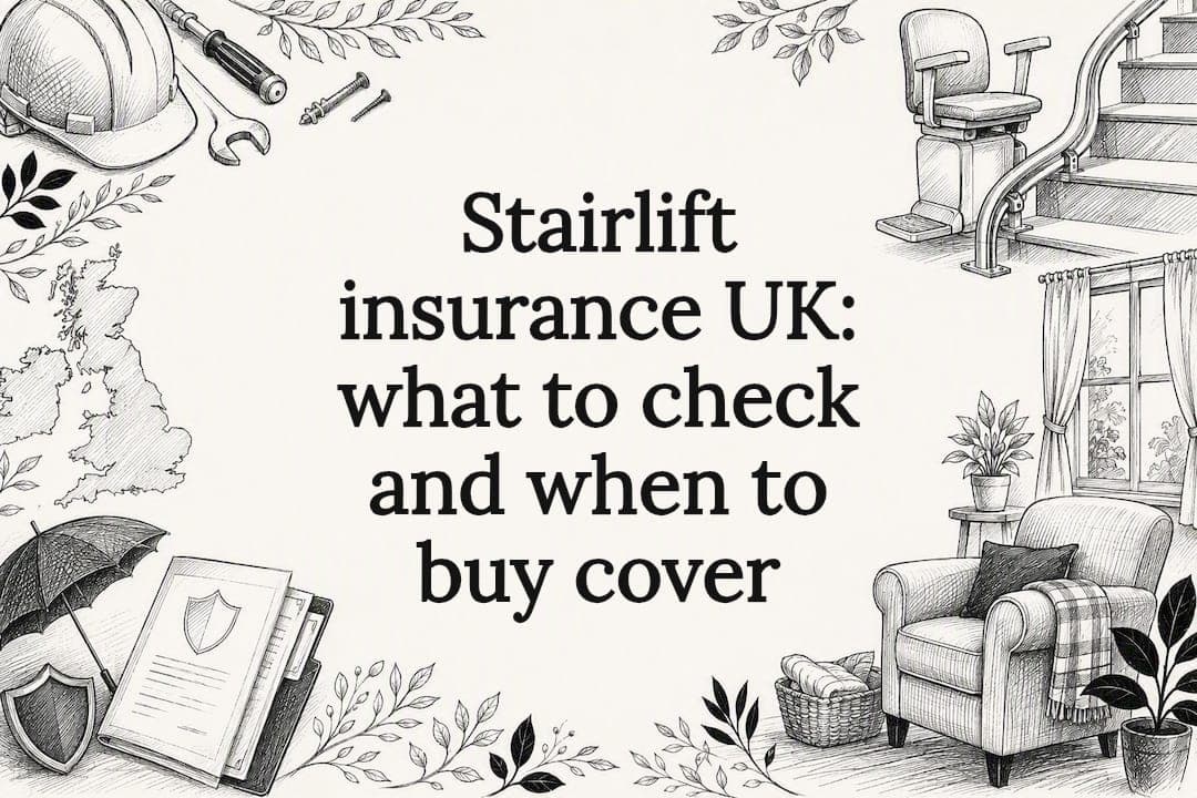 Stairlift insurance UK: what to check and when to buy cover